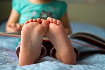 childrens feet